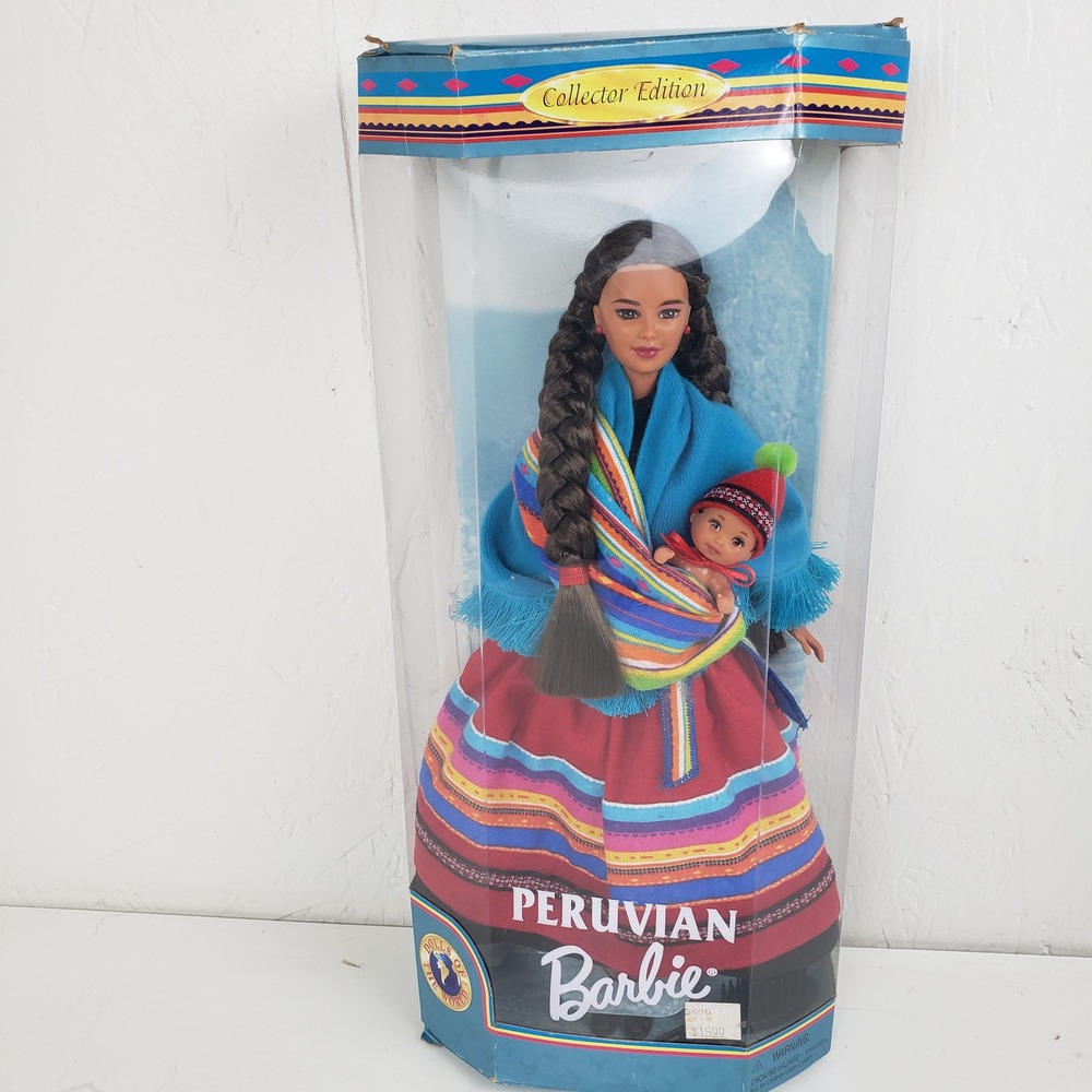 Mattel Peruvian Barbie Dolls of the World Collector Edition 1998 21506 NIB